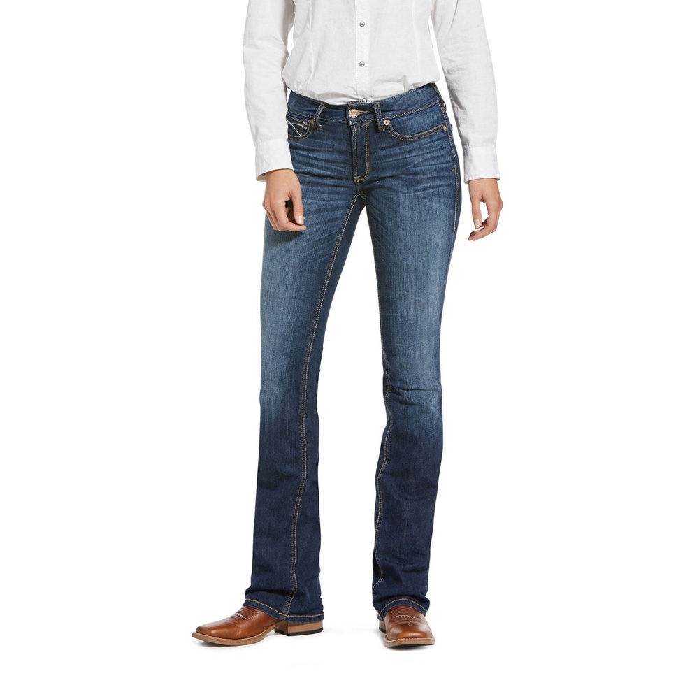 ‼️SOLD‼️Ariat Perfect Rise Stretch Rosa Bootcut - Picture 3 of 7